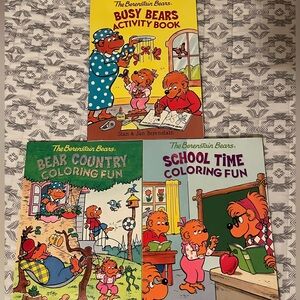 Bernstein Bears coloring book new